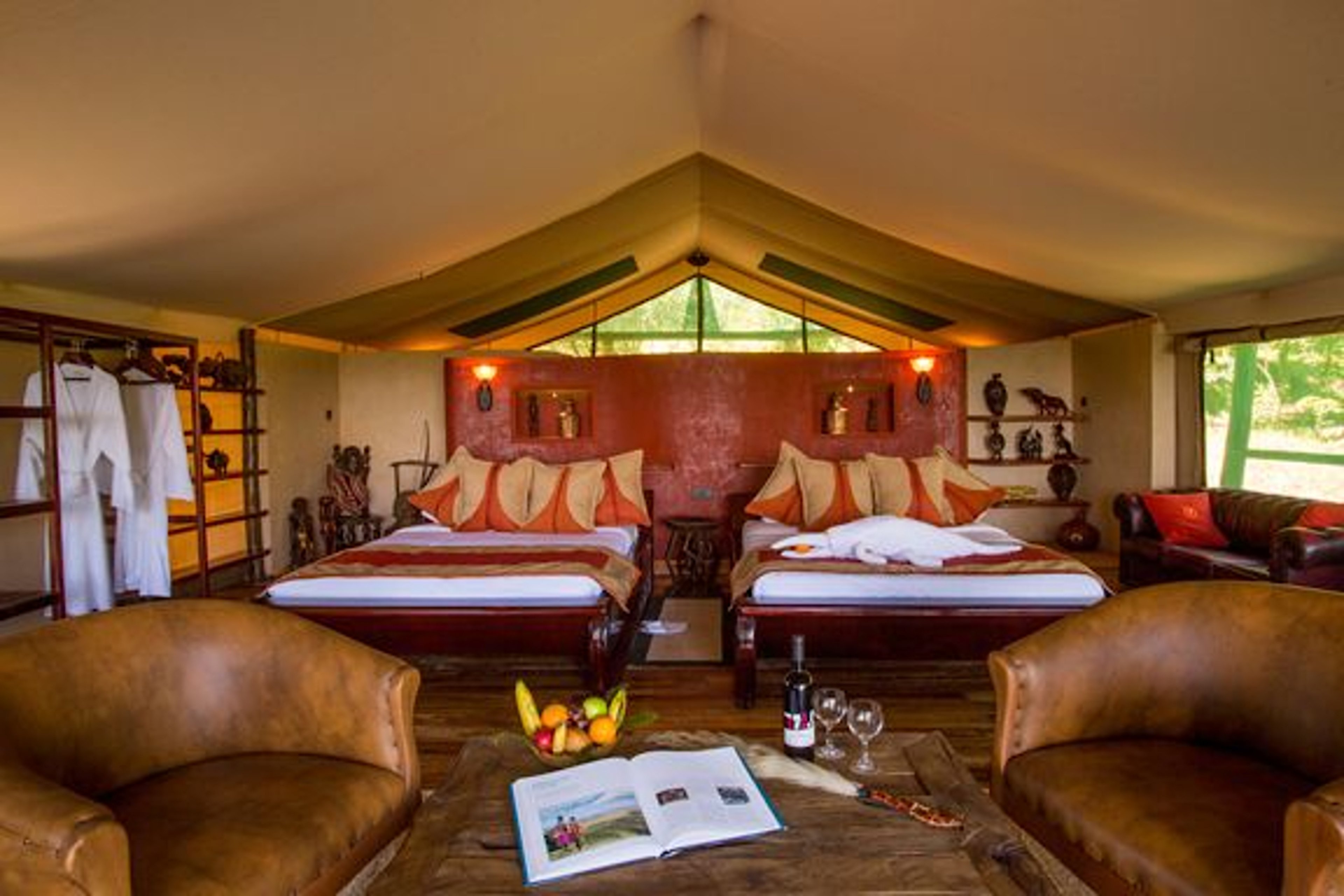 luxury tent package