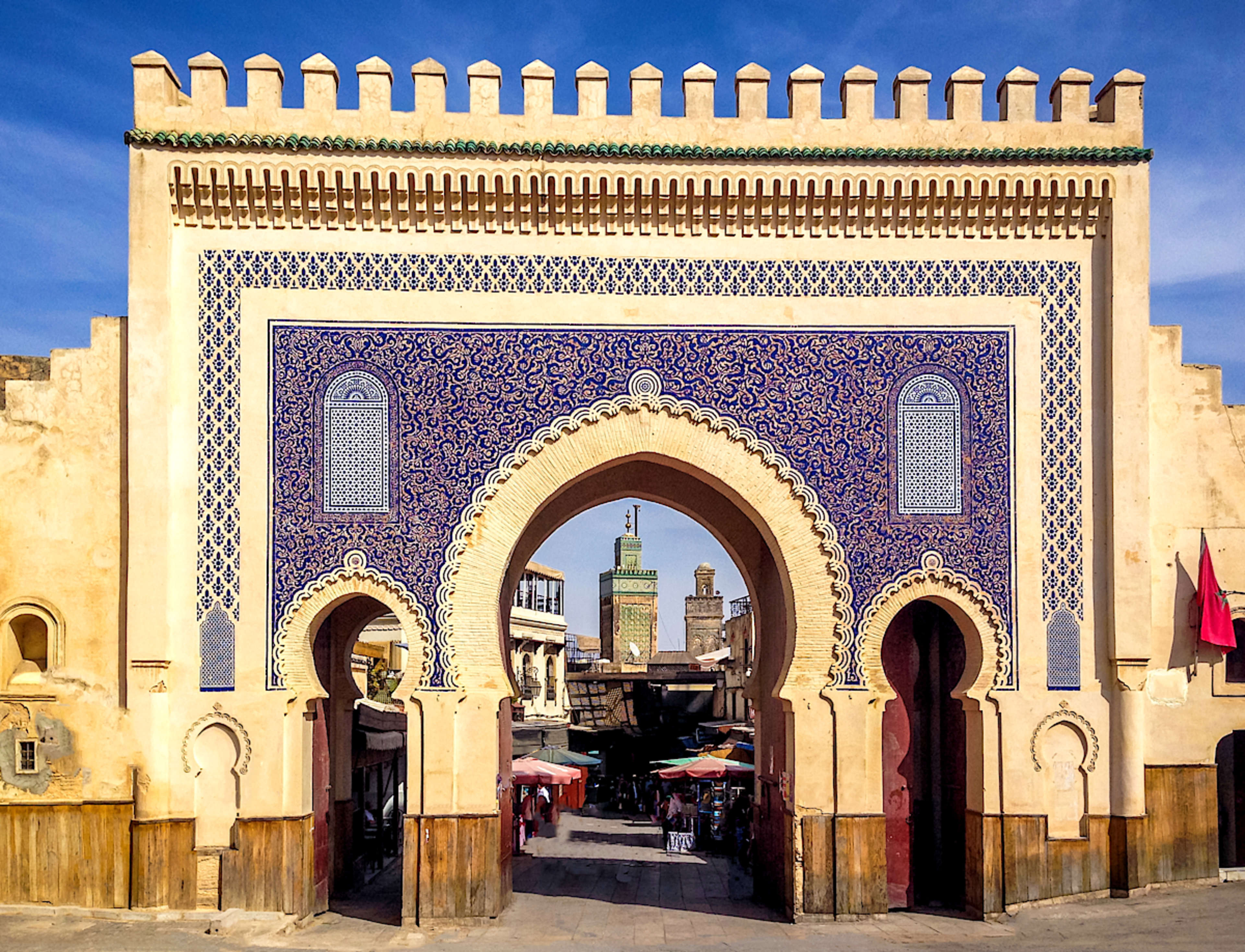 Bab Bou Jeloud Gate, Fes