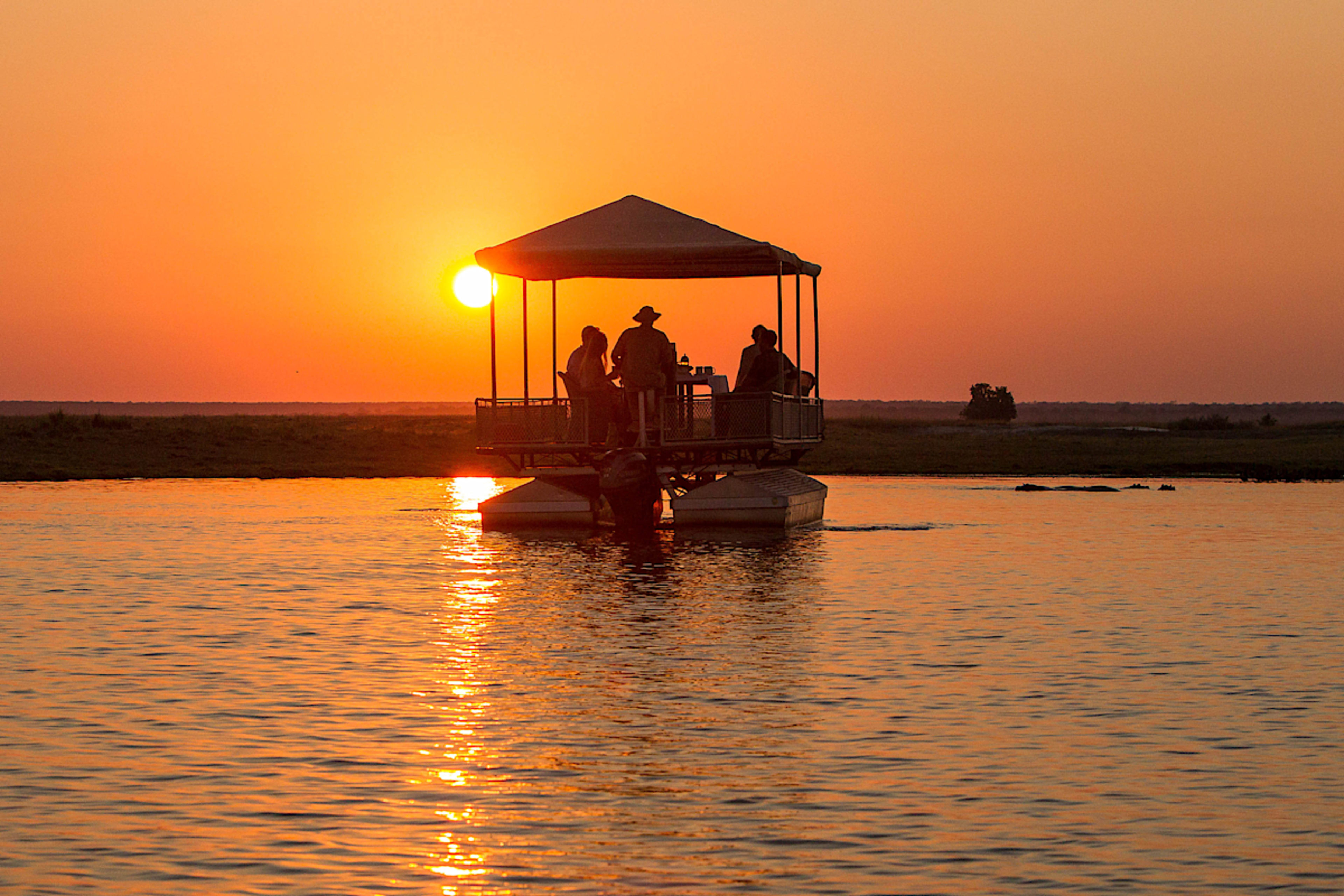 Boat Safari, Chobe Game Lodge