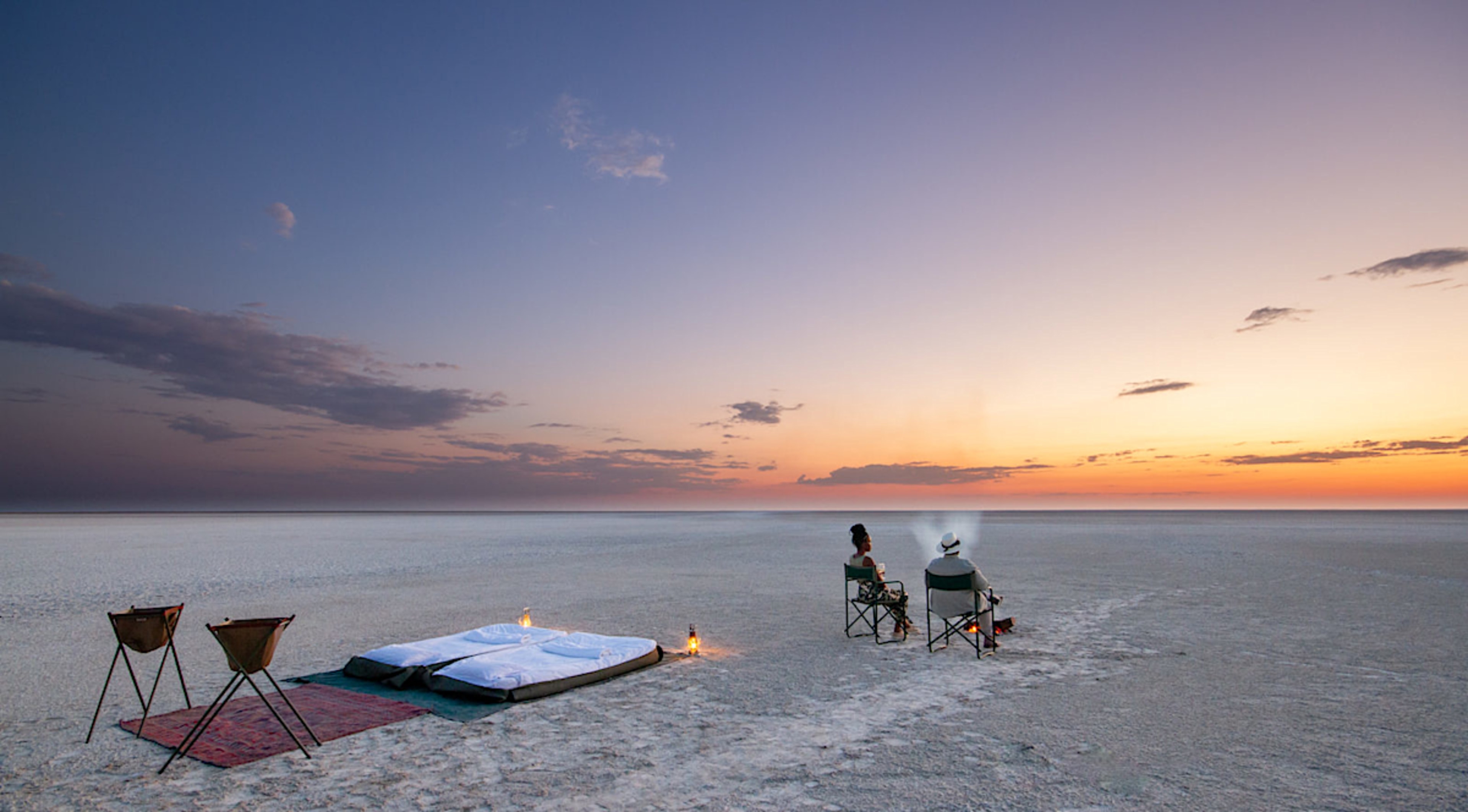 Sleep-Out on the Salt Pans
