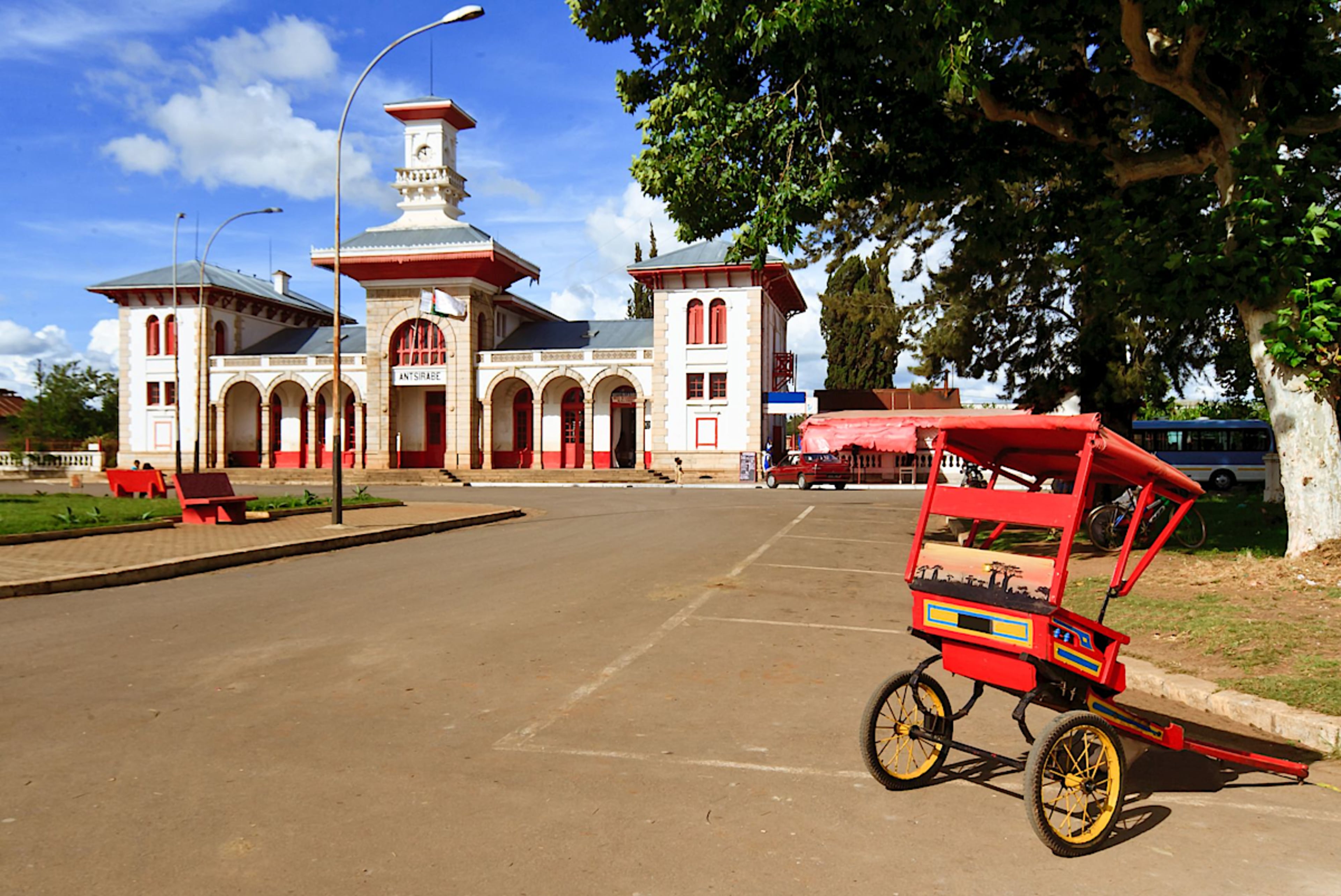 Traditional Pousse-Pousse, Antsirabe