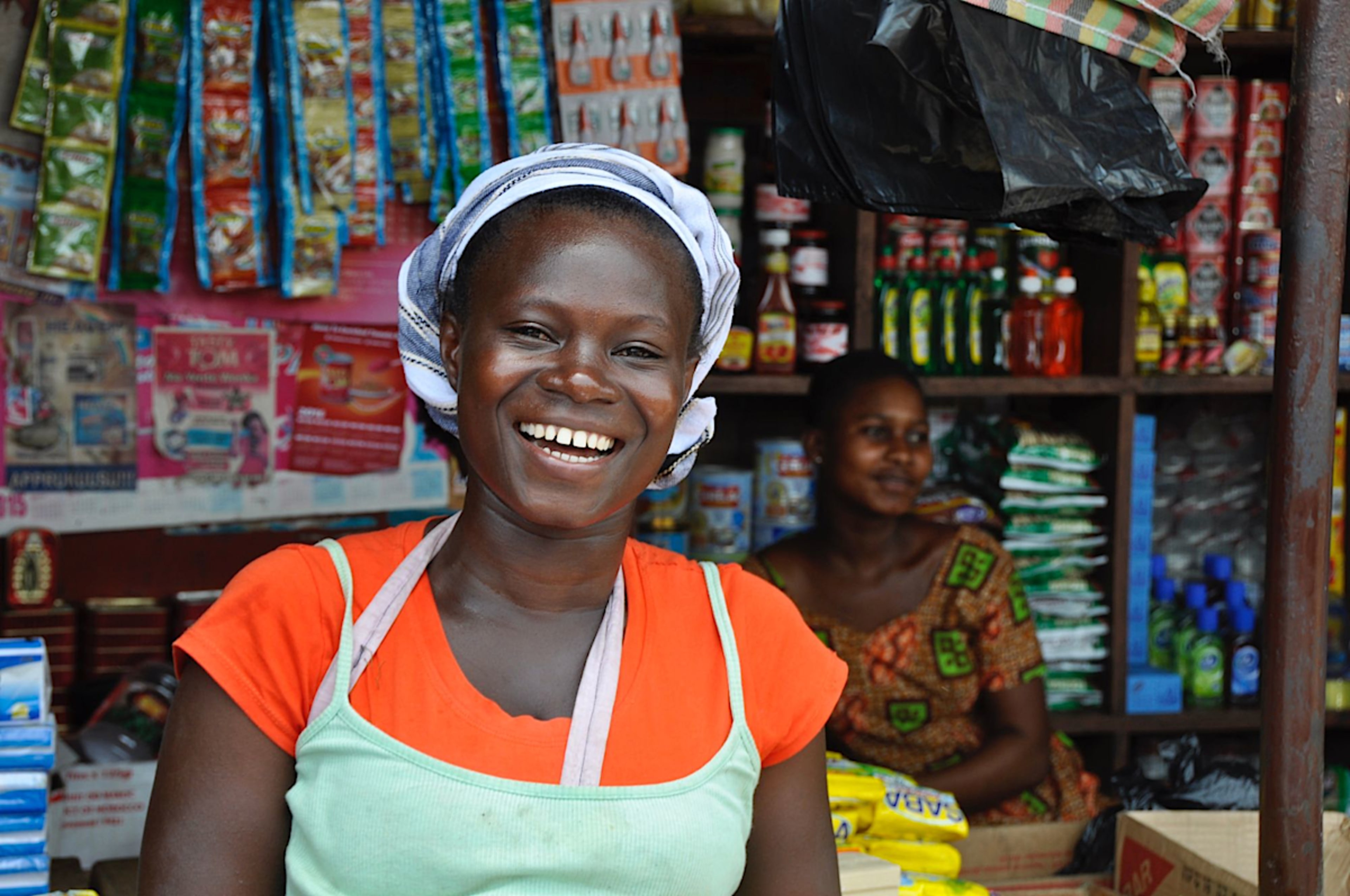 Market Vendors in Accra