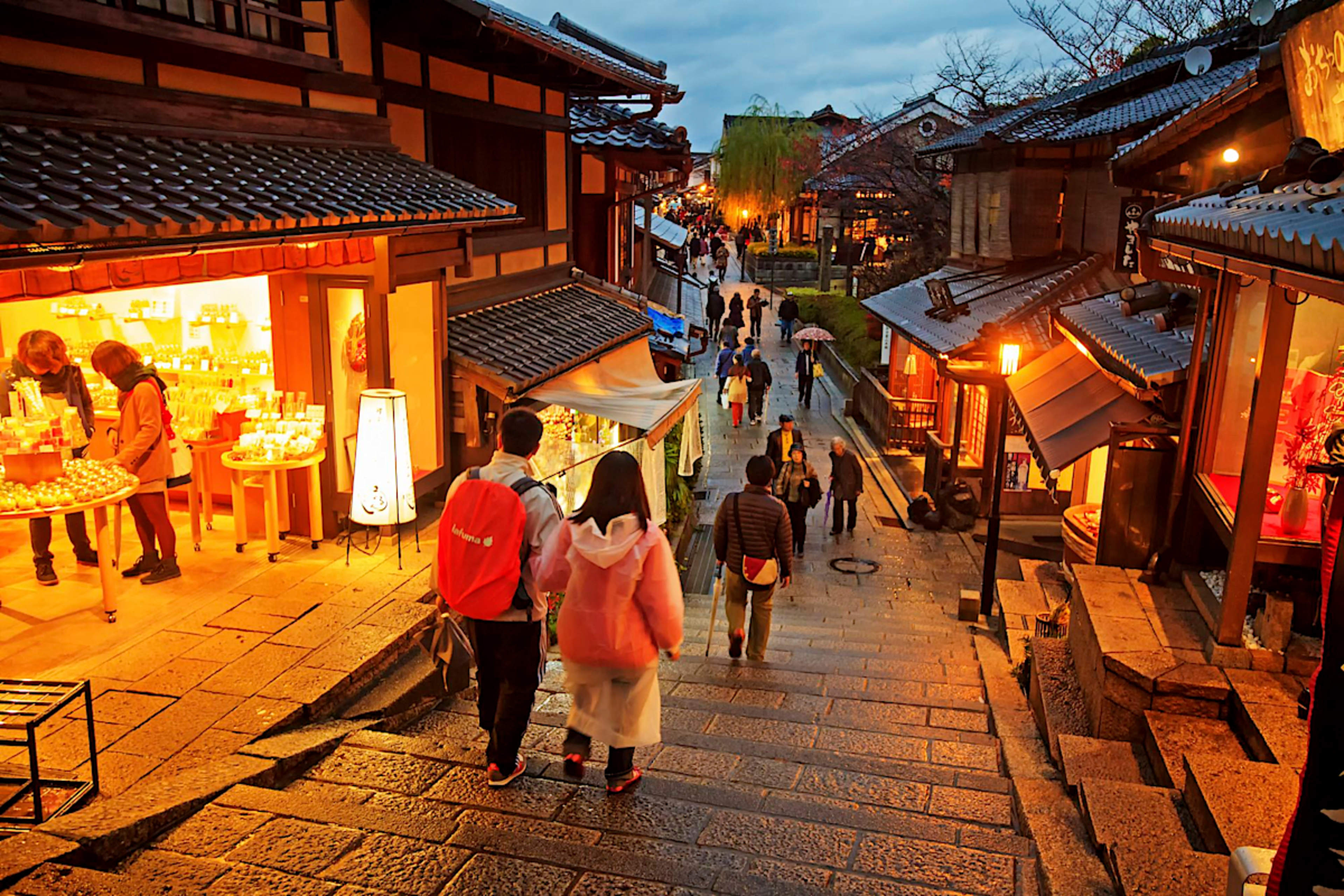 Street to Kiyomizu Temple
