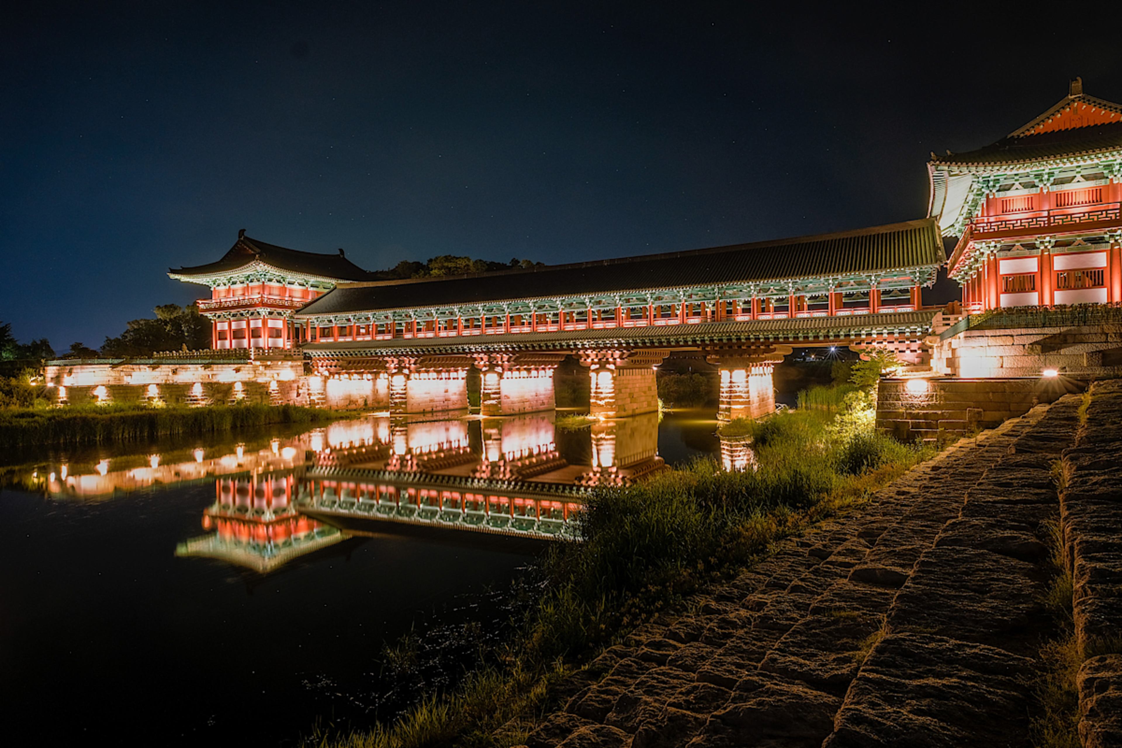 Woljeonggyo Bridge by Night