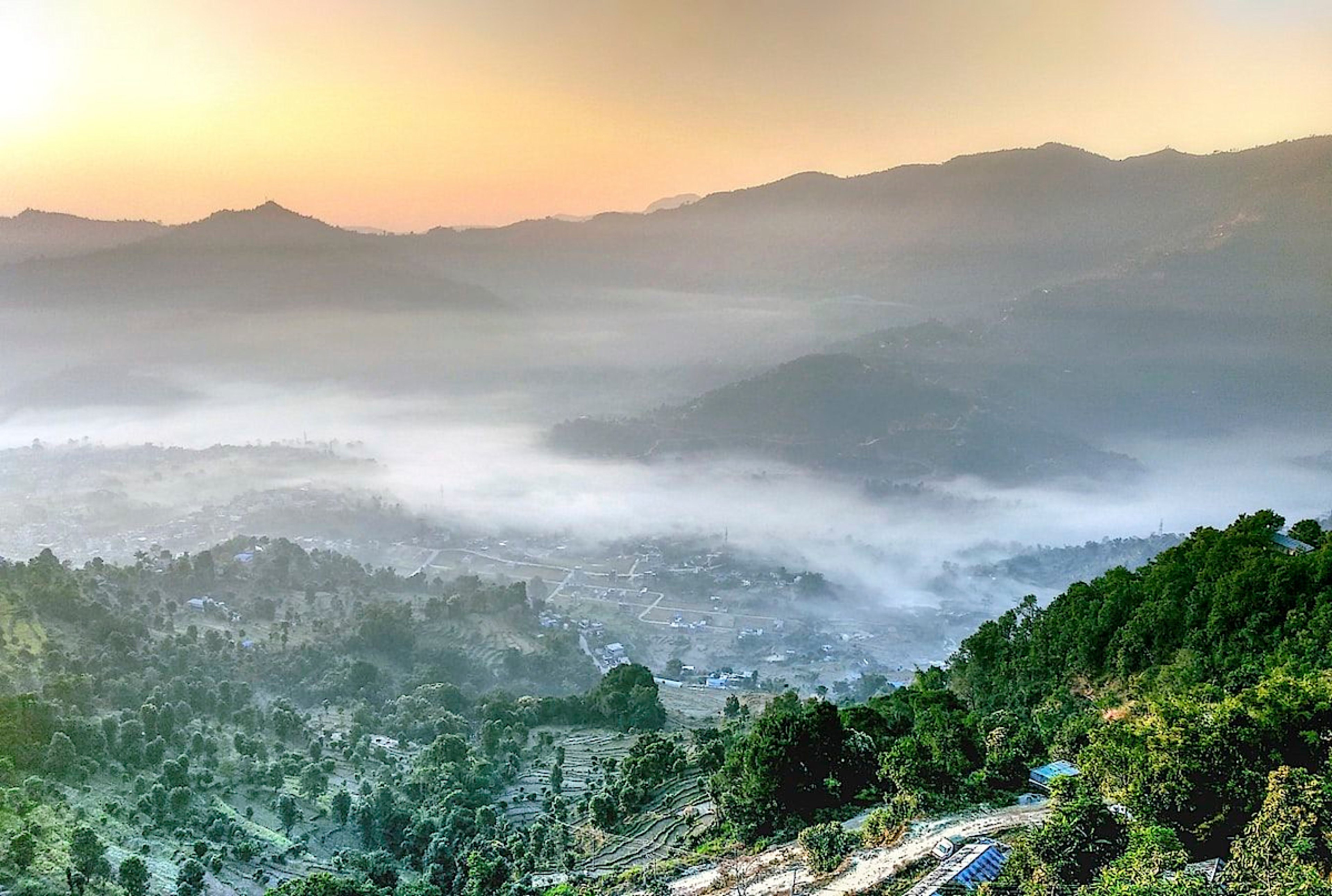 Sunset at Nagarkot