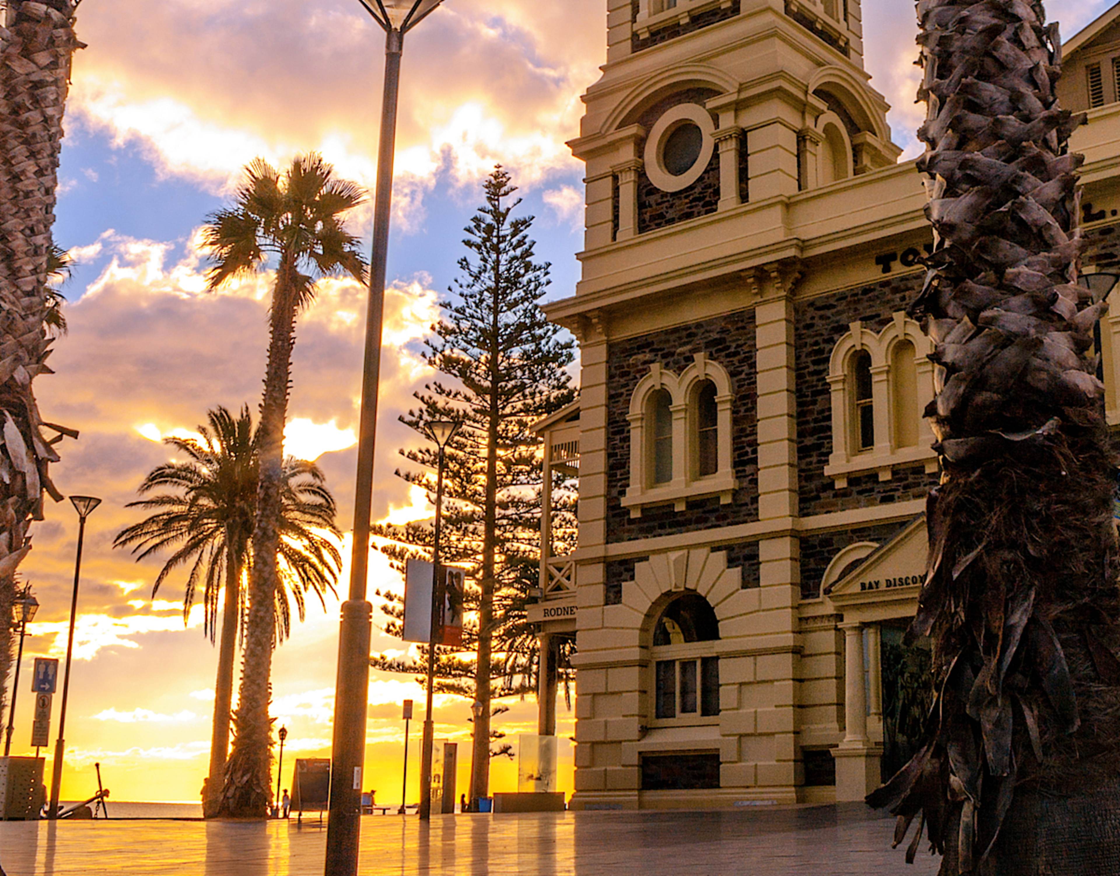 Adelaide Town Hall at Sunset
