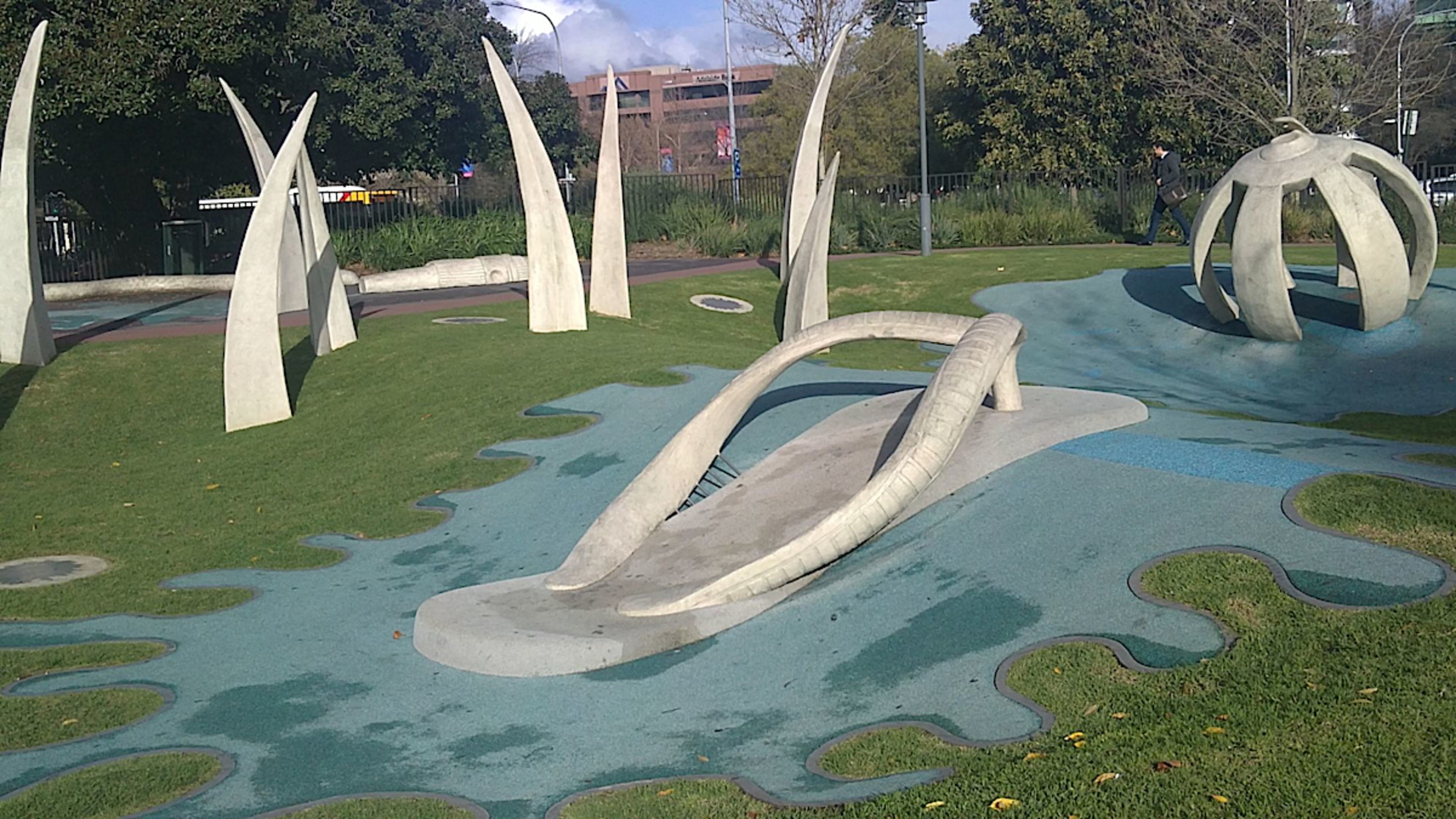 flip flop sculpture