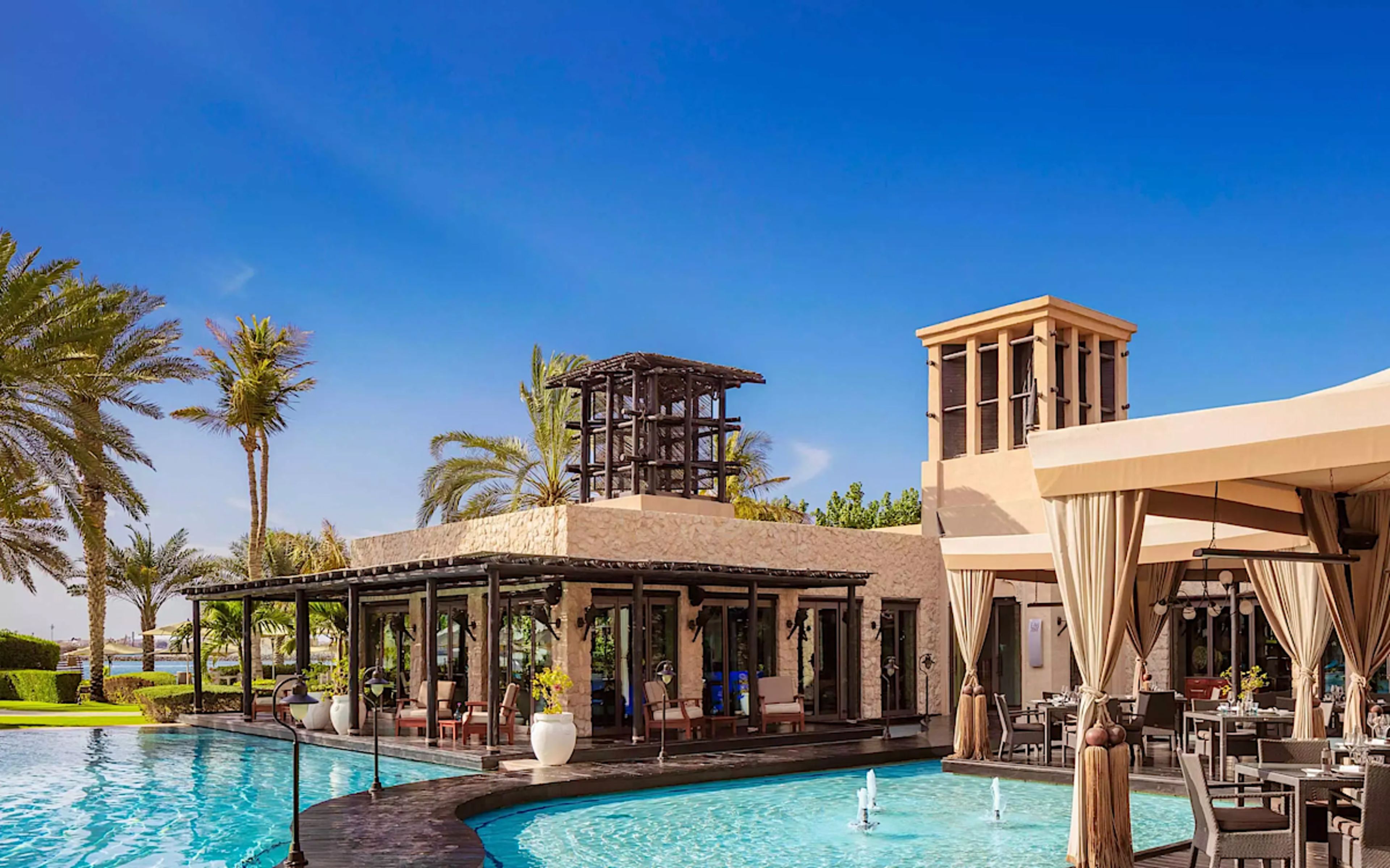 Pool-side Dining