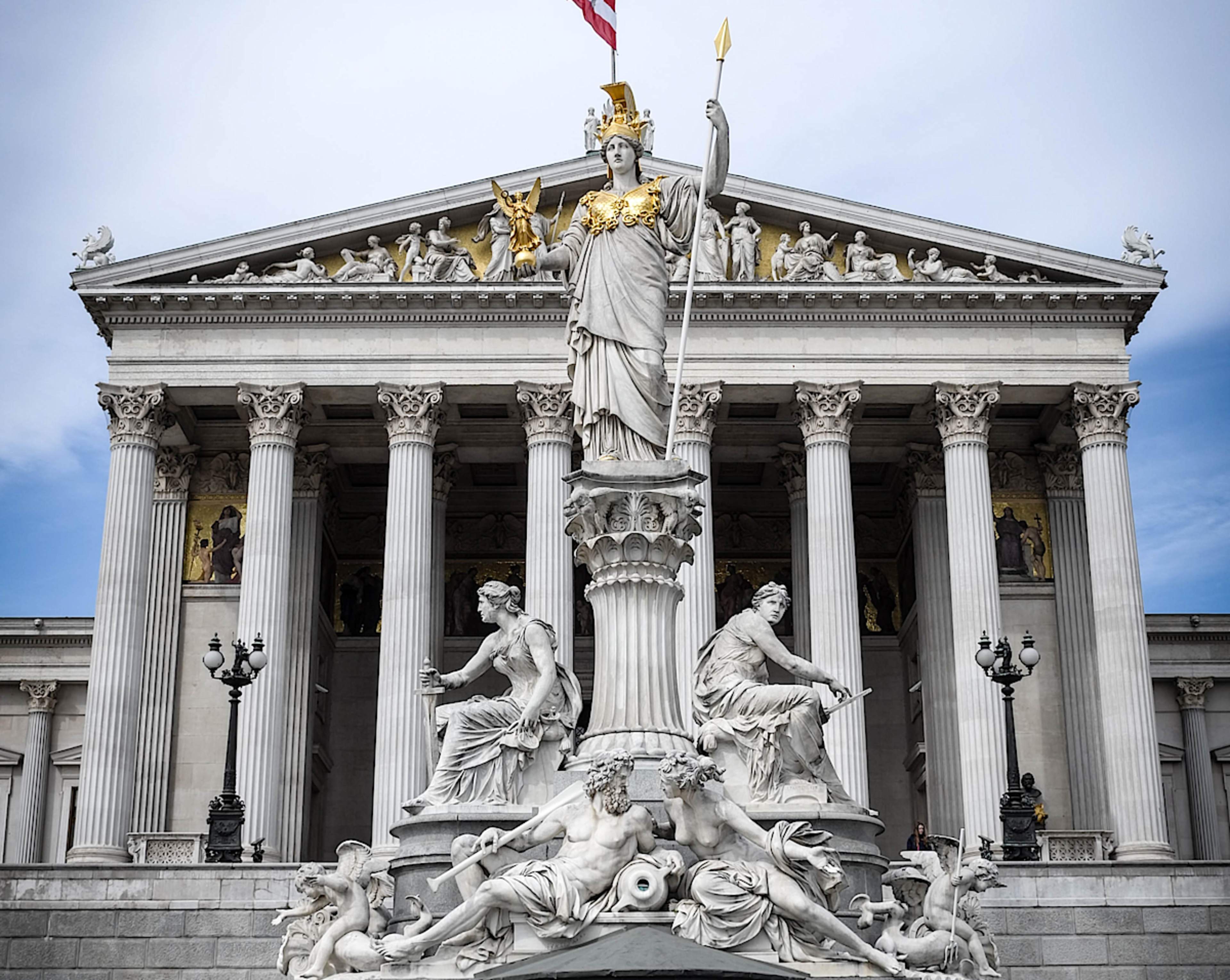Parliament on the Ringstrasse