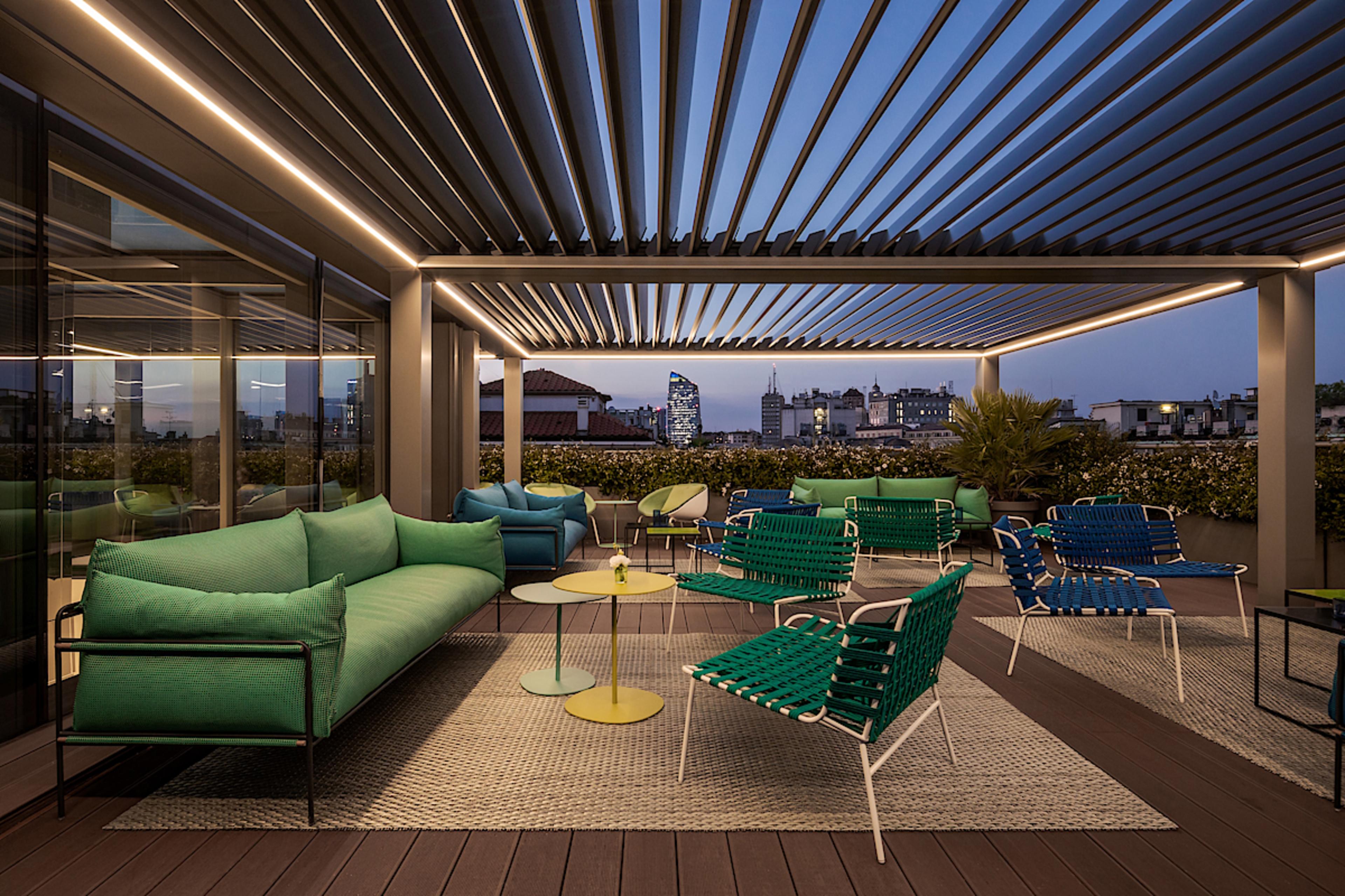 Evenings on the Rooftop Terrace