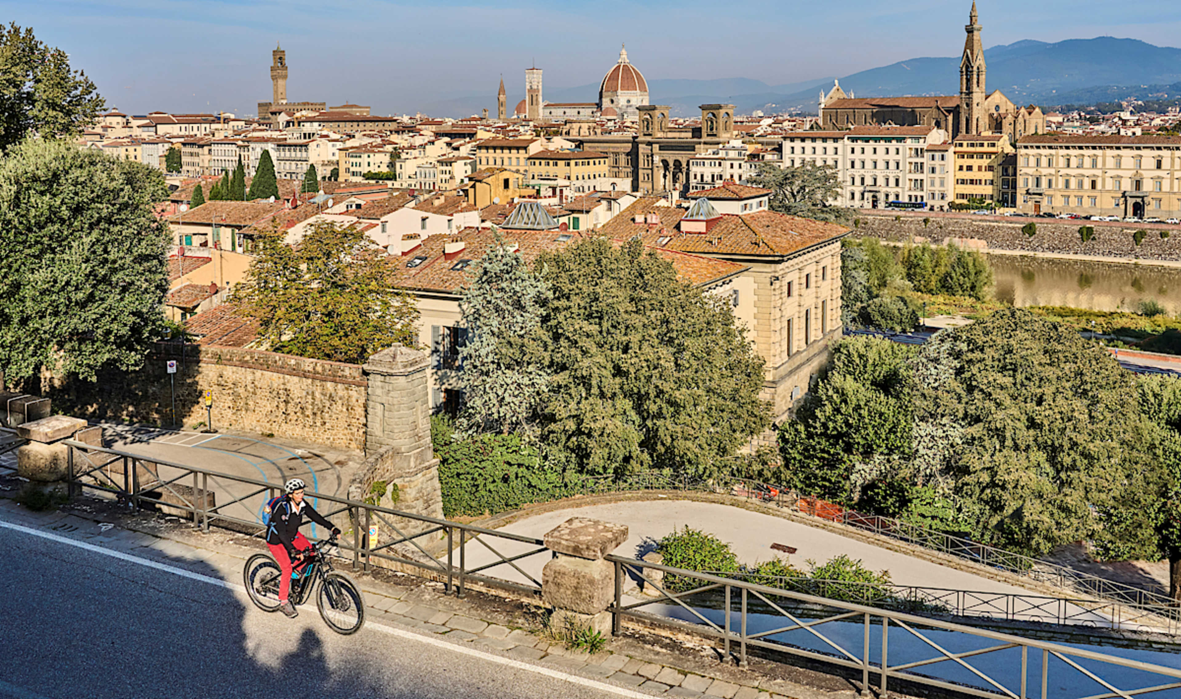 Biking in Florence