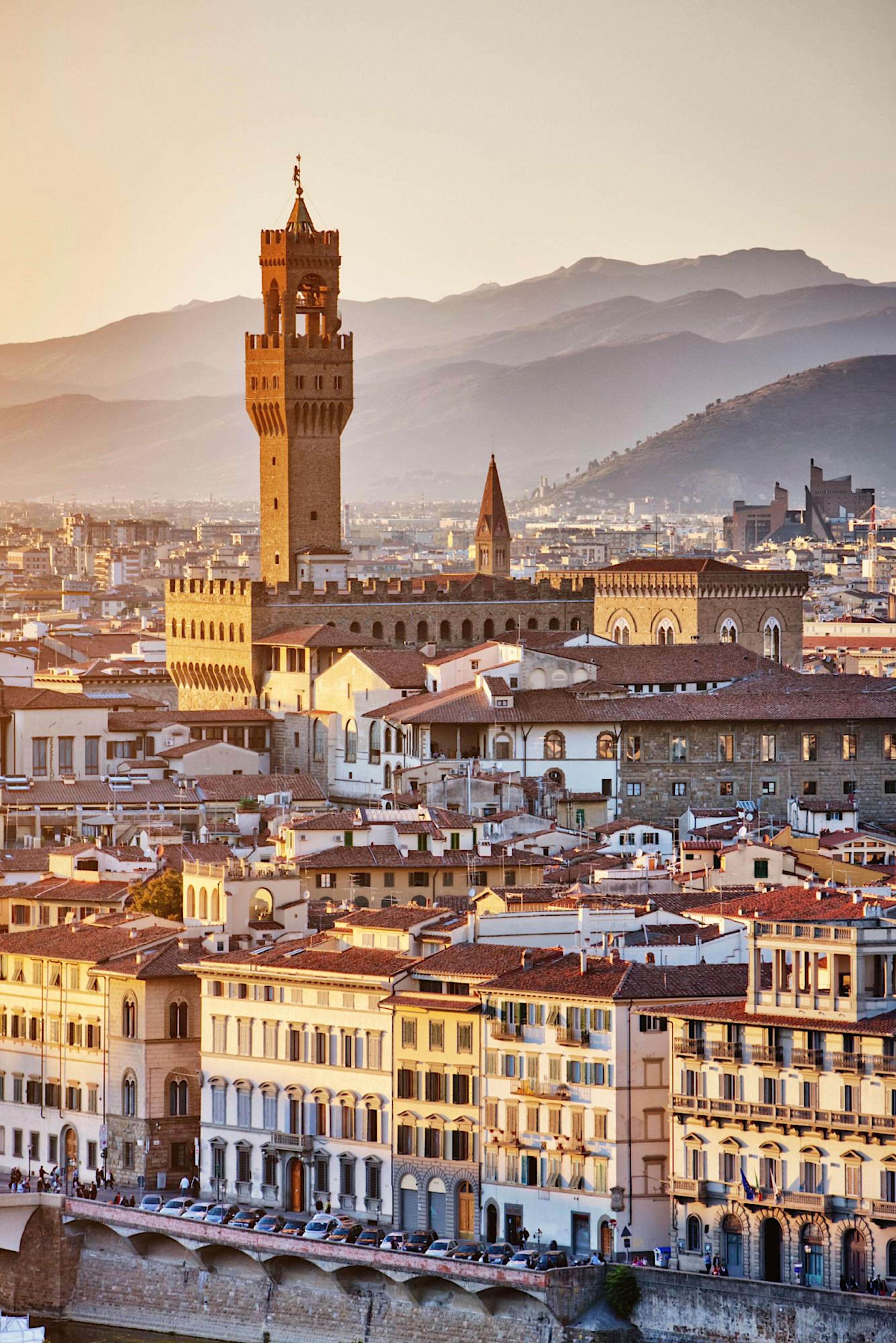 Florence Cityscape Sunset