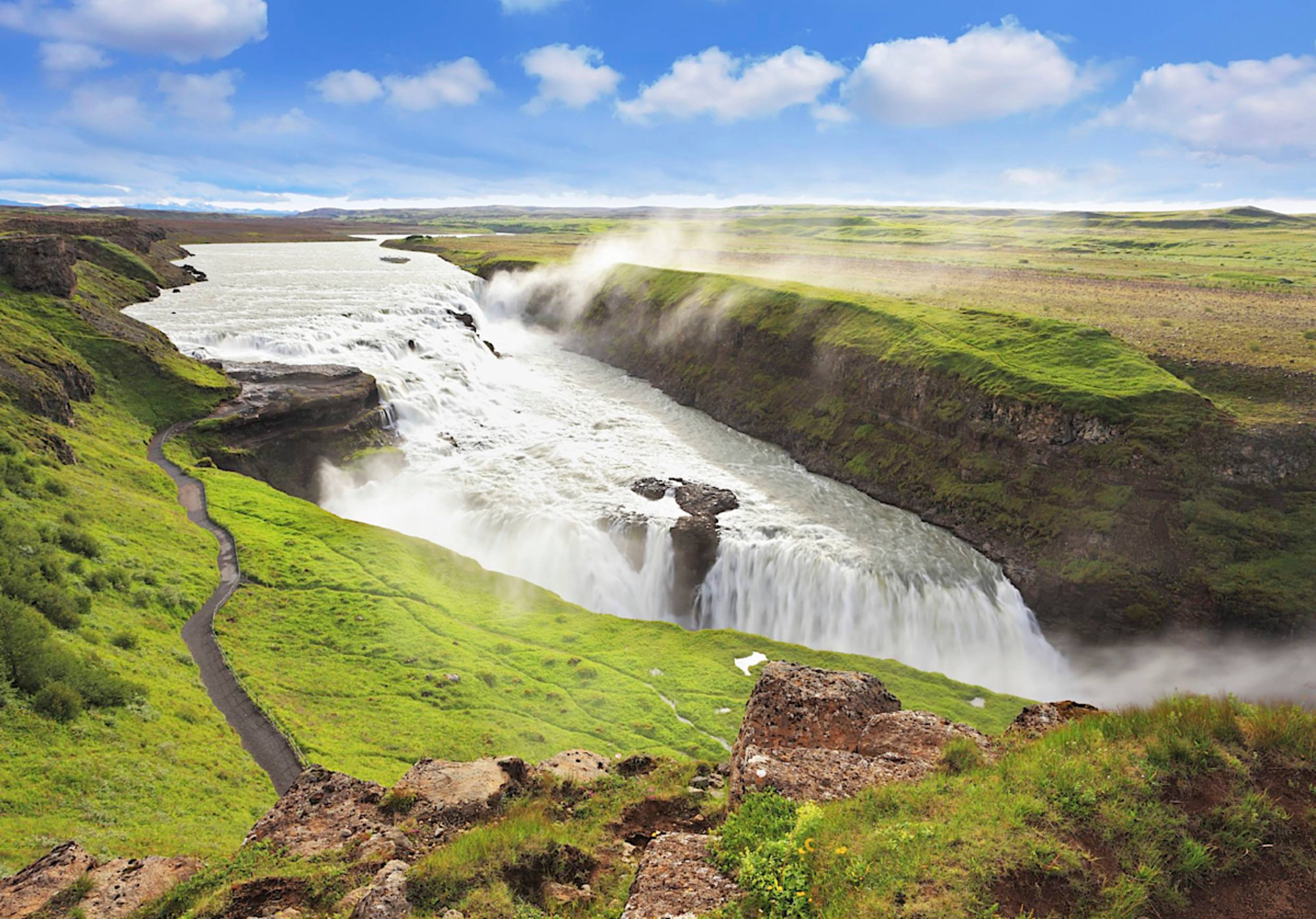 Gullfoss Waterfall