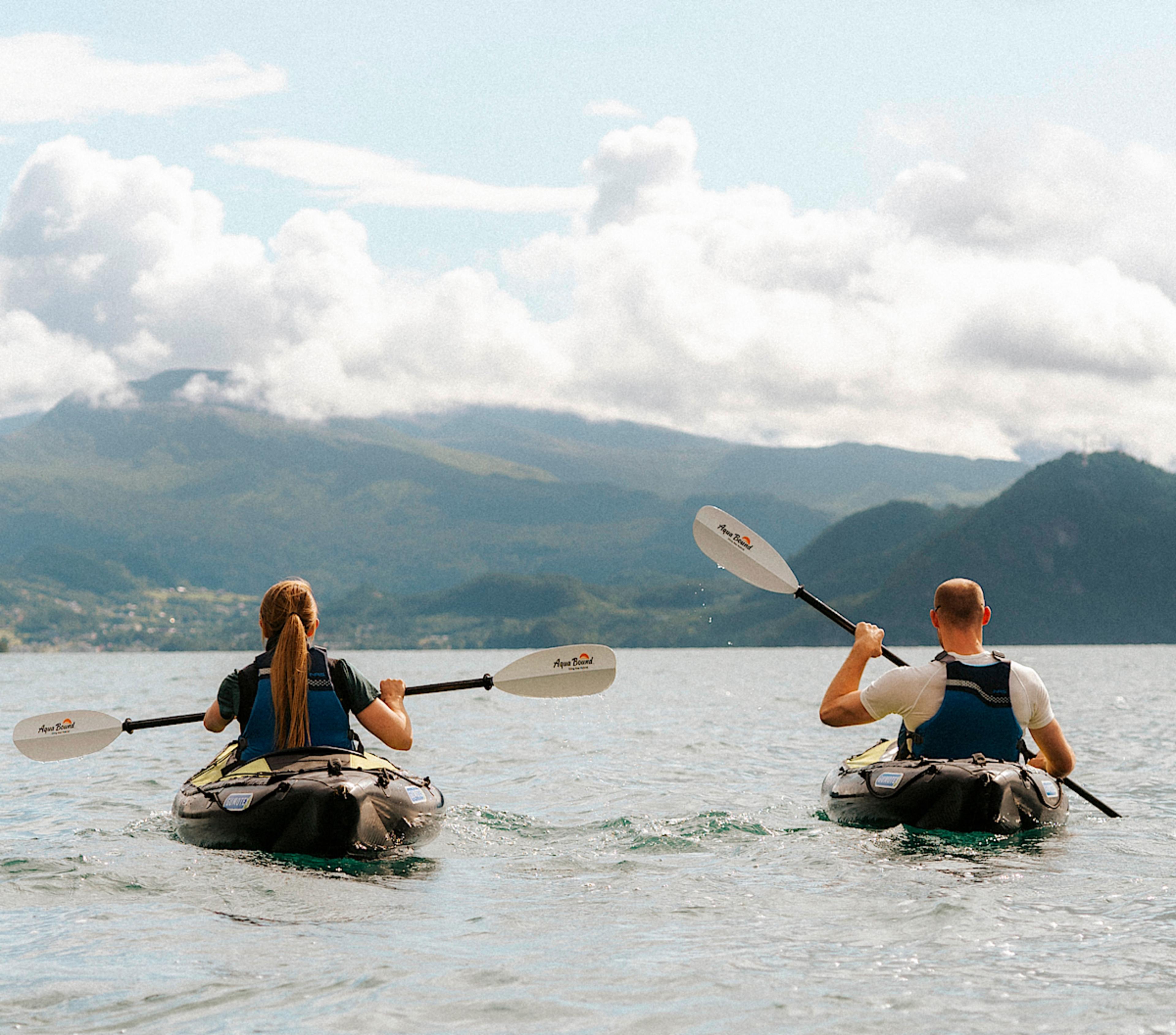 Kayaking Storfjorden