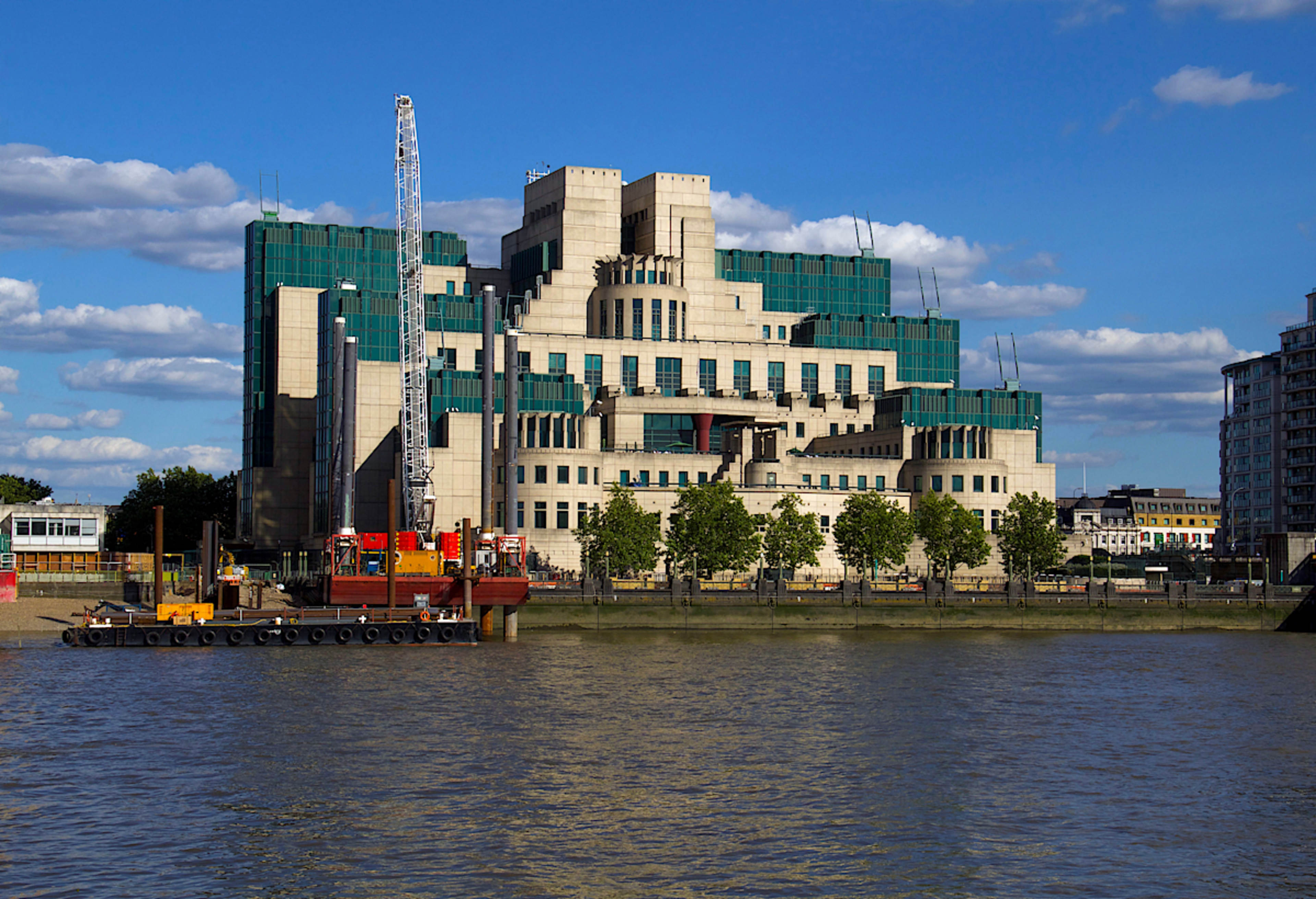 MI5 Headquarters on the Thames