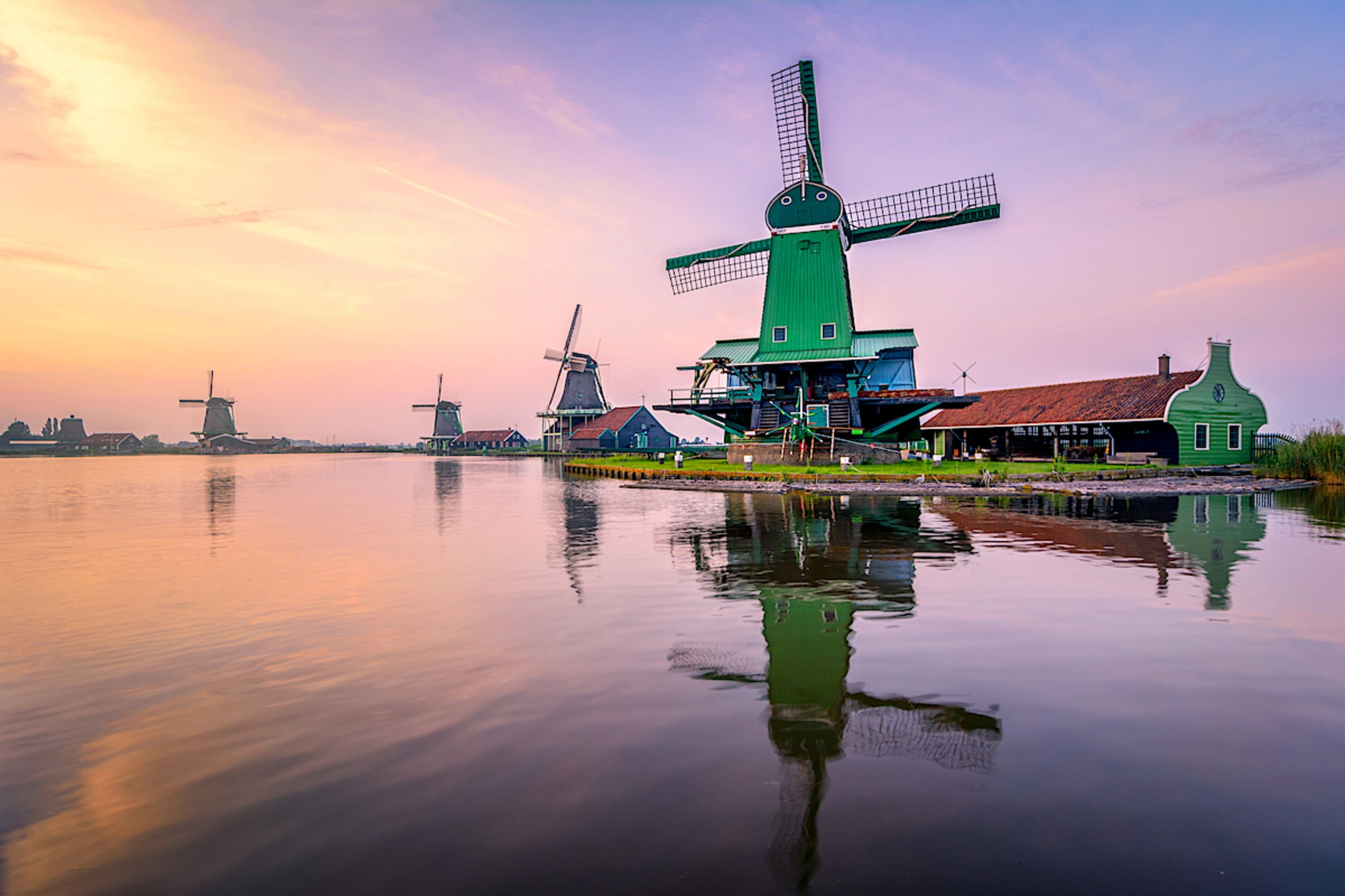 Zaanse Schans Windmills