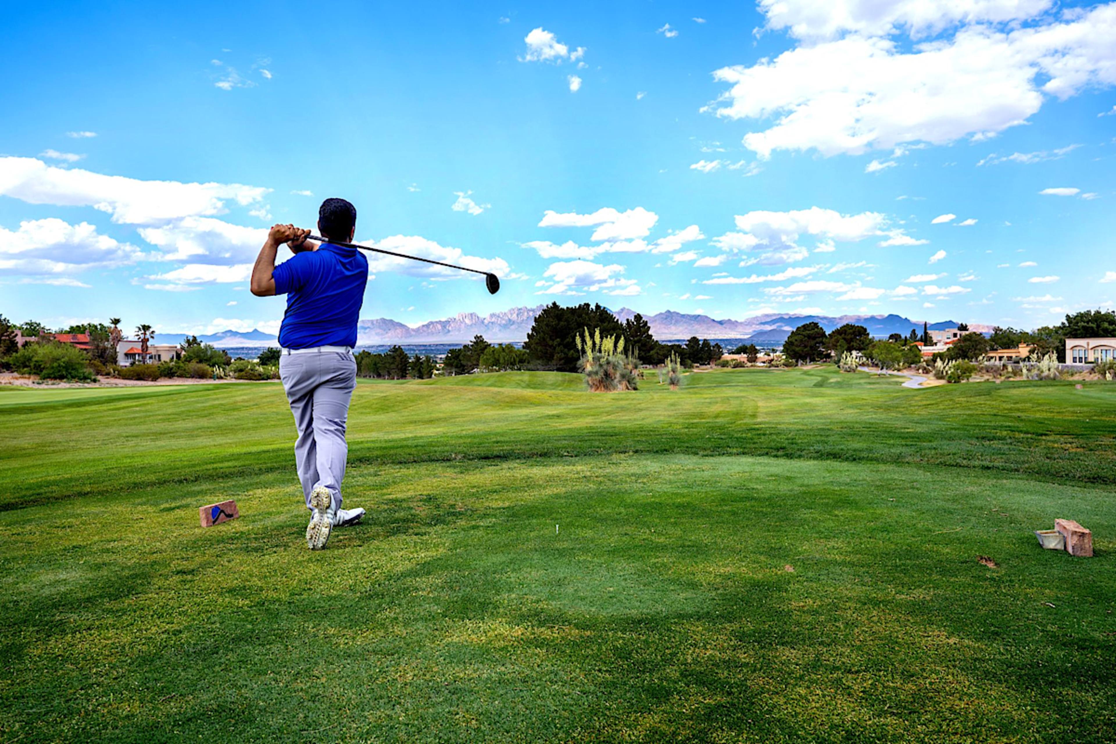 Golfing