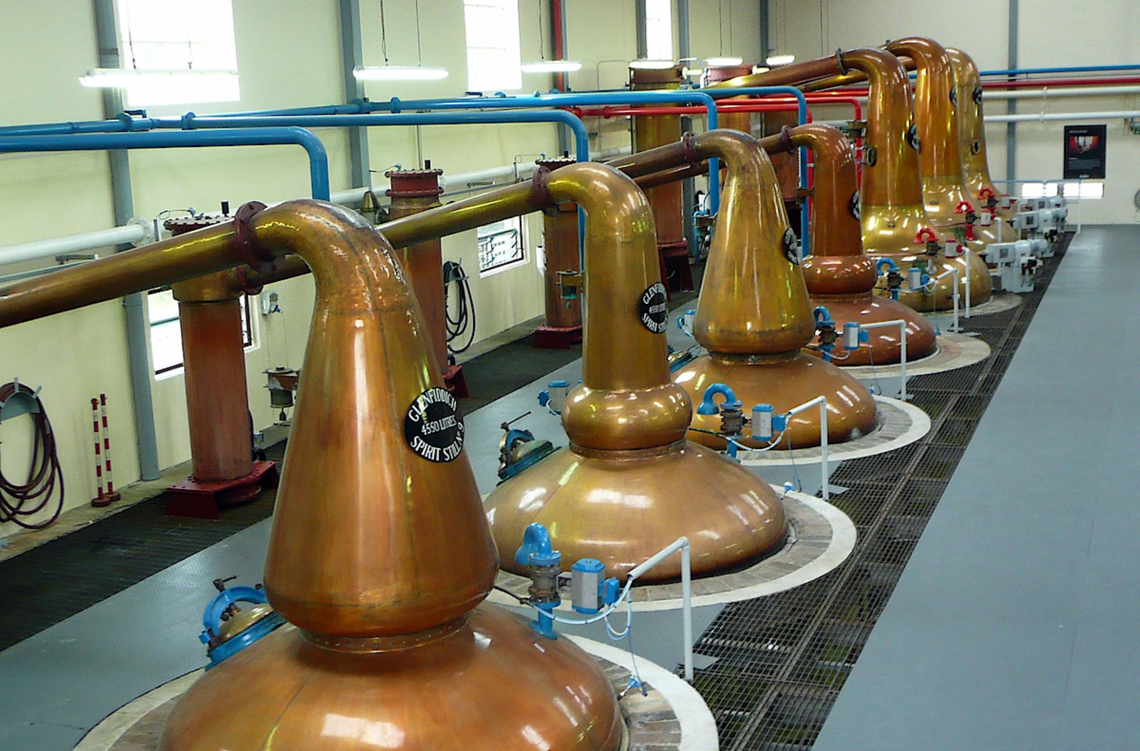 Still House at Glenfiddich Distillery