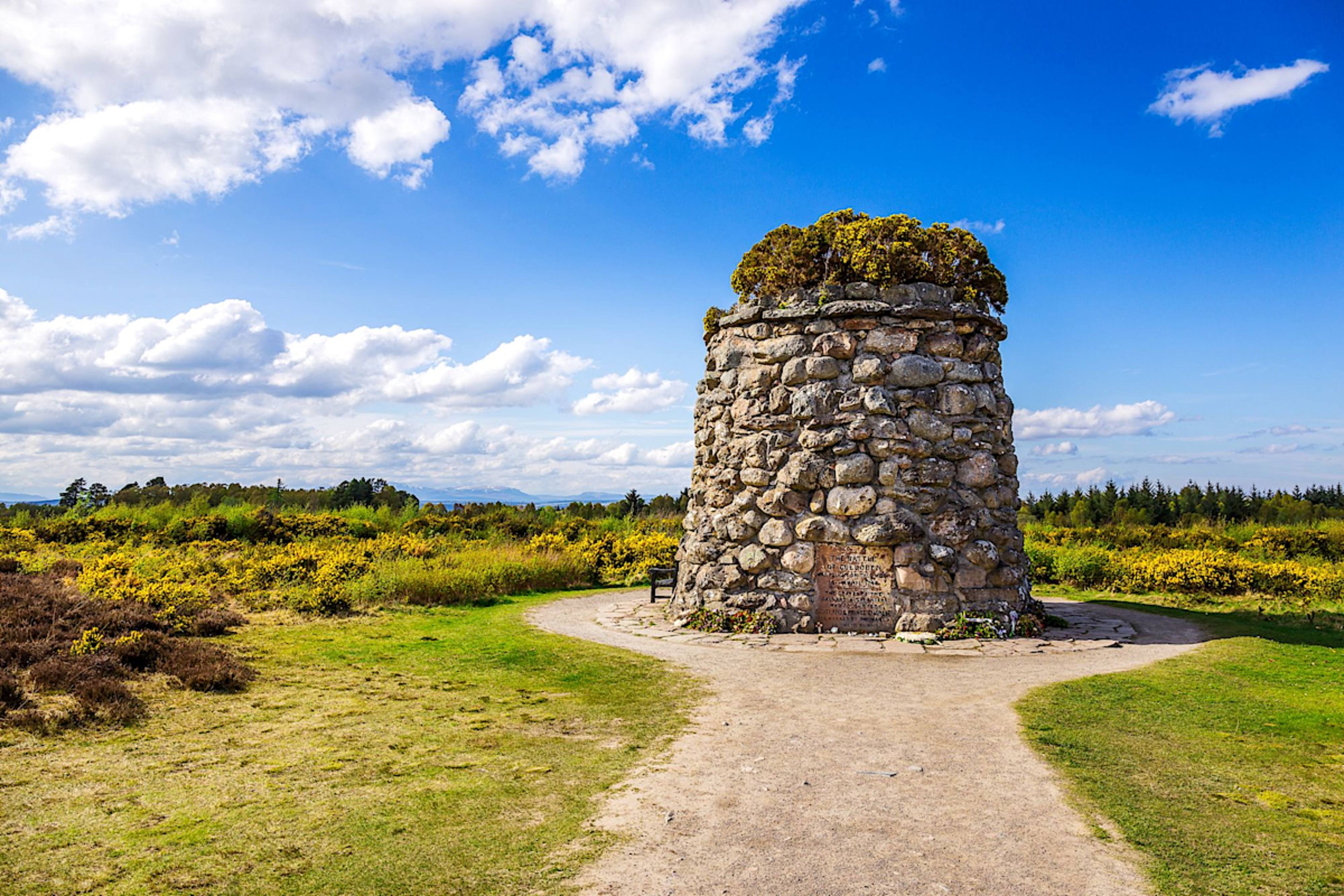 Memorial Cairn at Culloden Battlefield