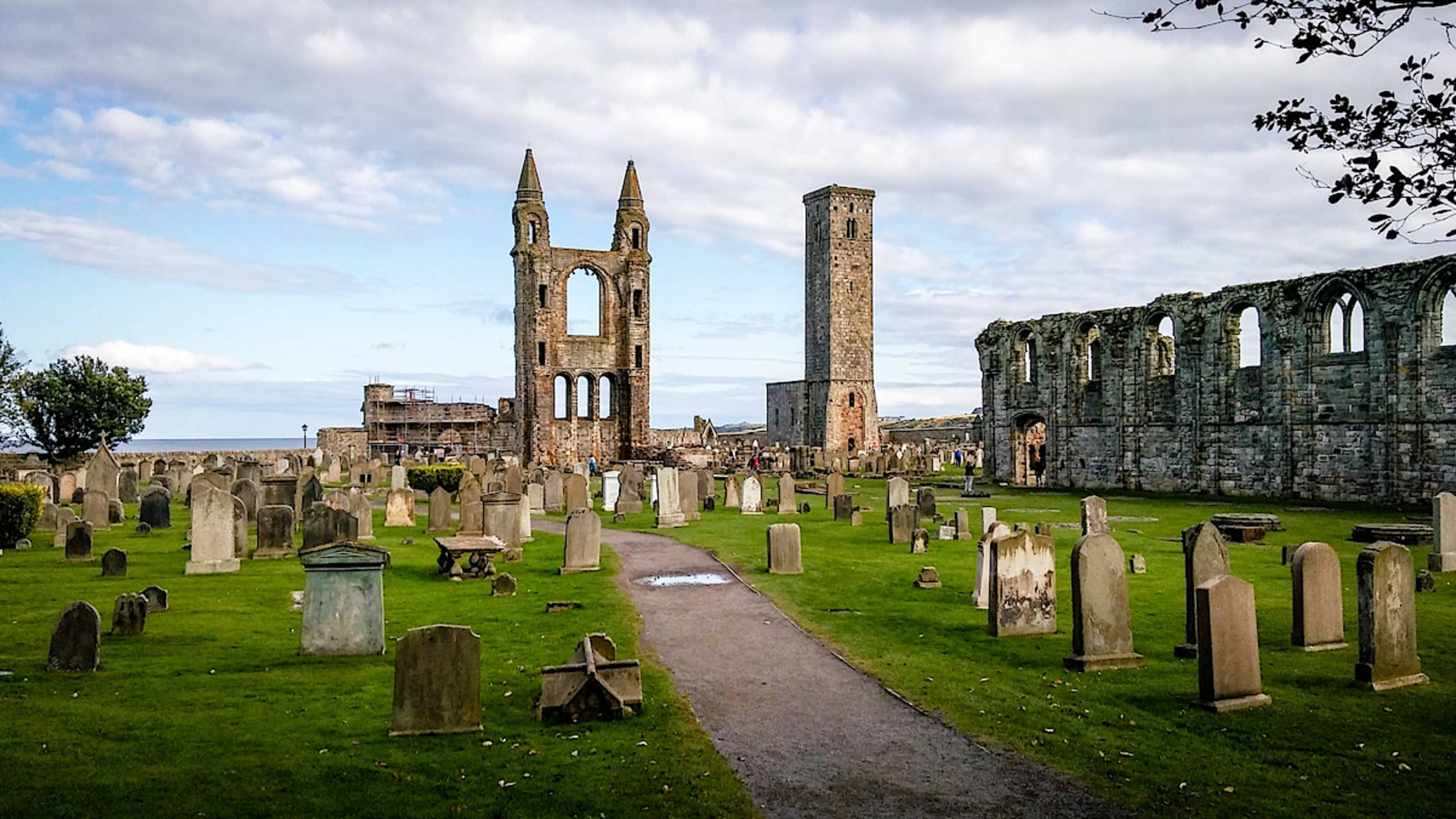 St Andrews Cathedral Ruins
