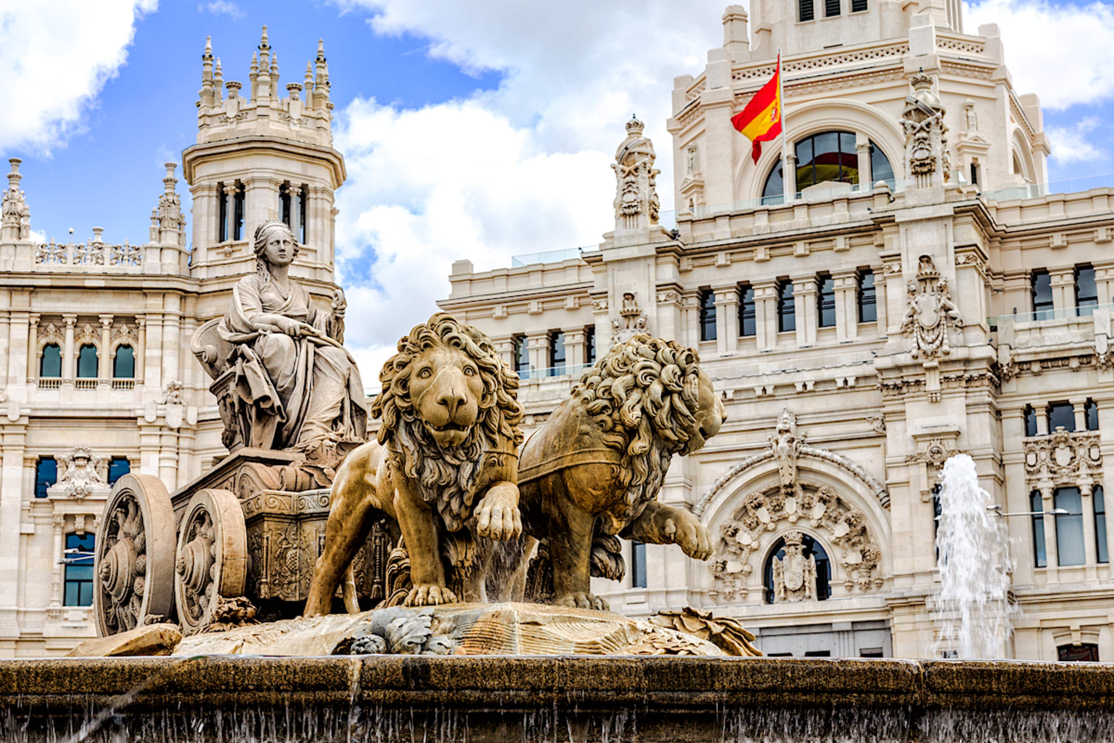 Madrid Town Hall & Cibeles Fountain
