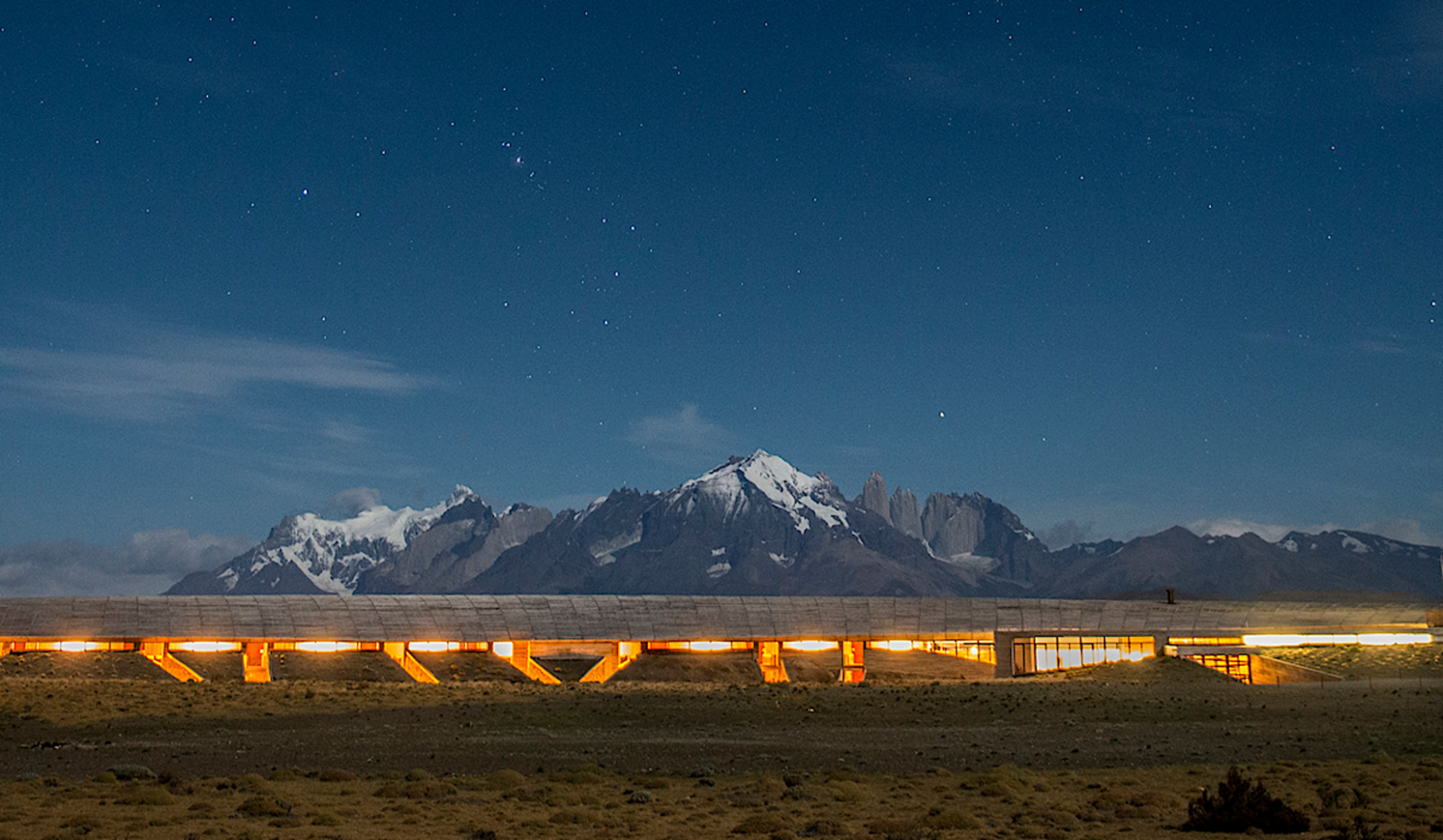 Tierra Patagonia at Night