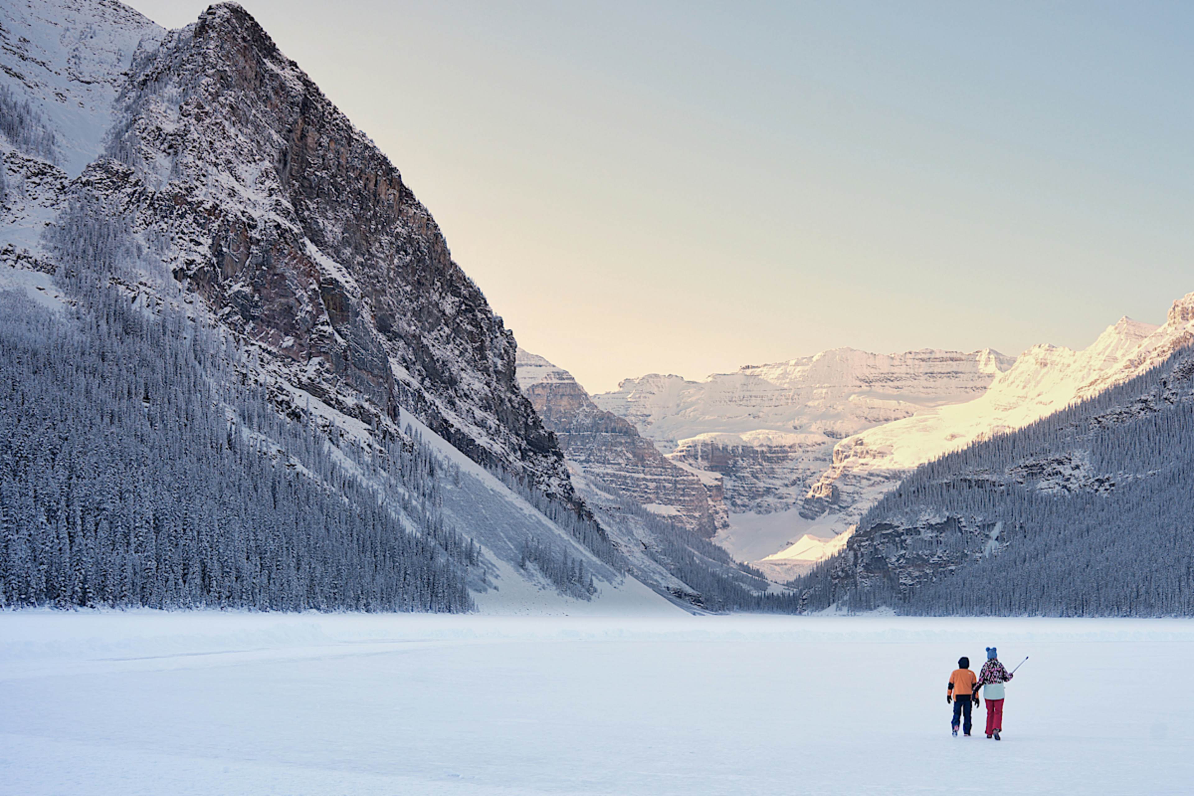 Frozen Lake Louise