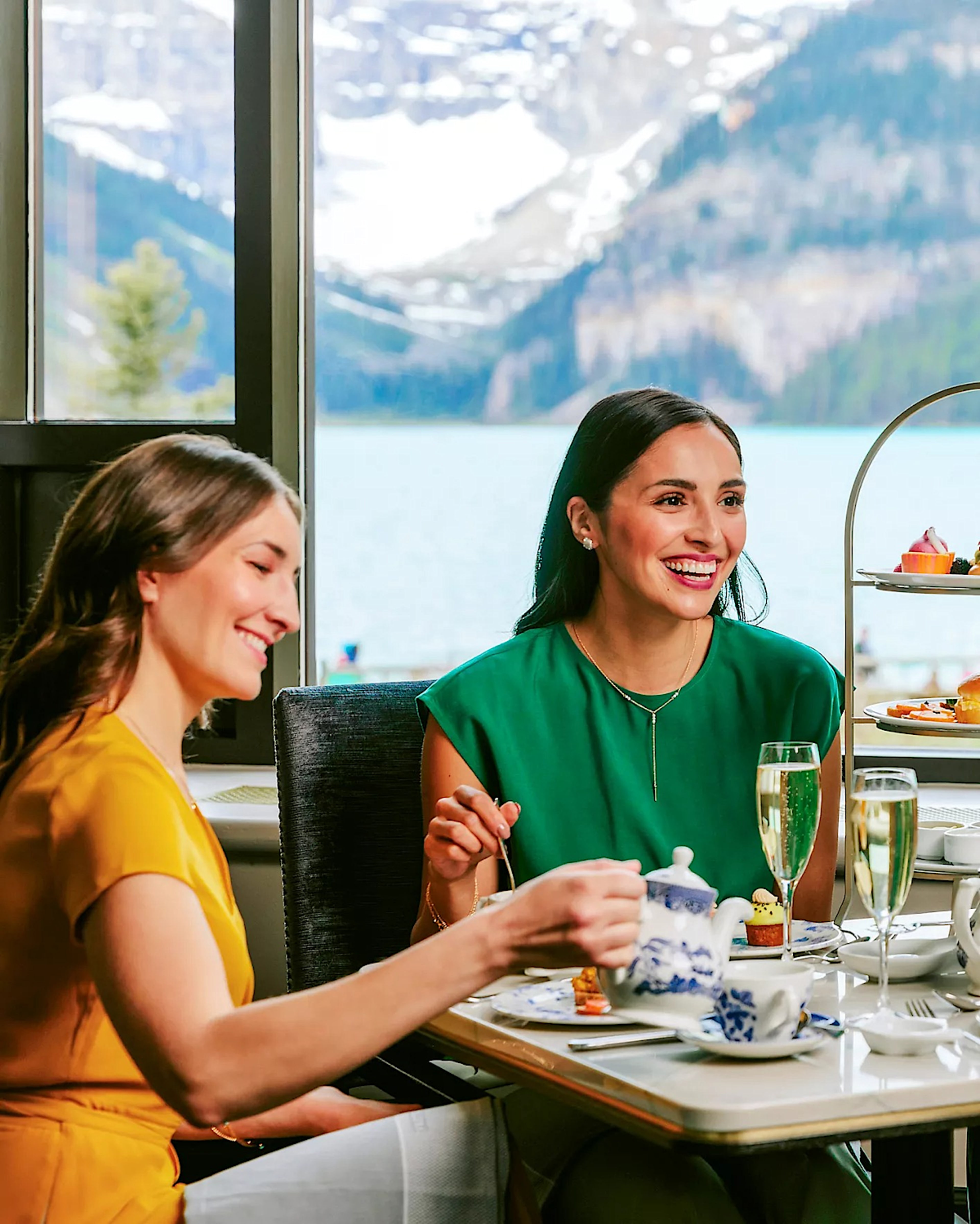 Afternoon Tea at Fairmont Chateau Lake Louise