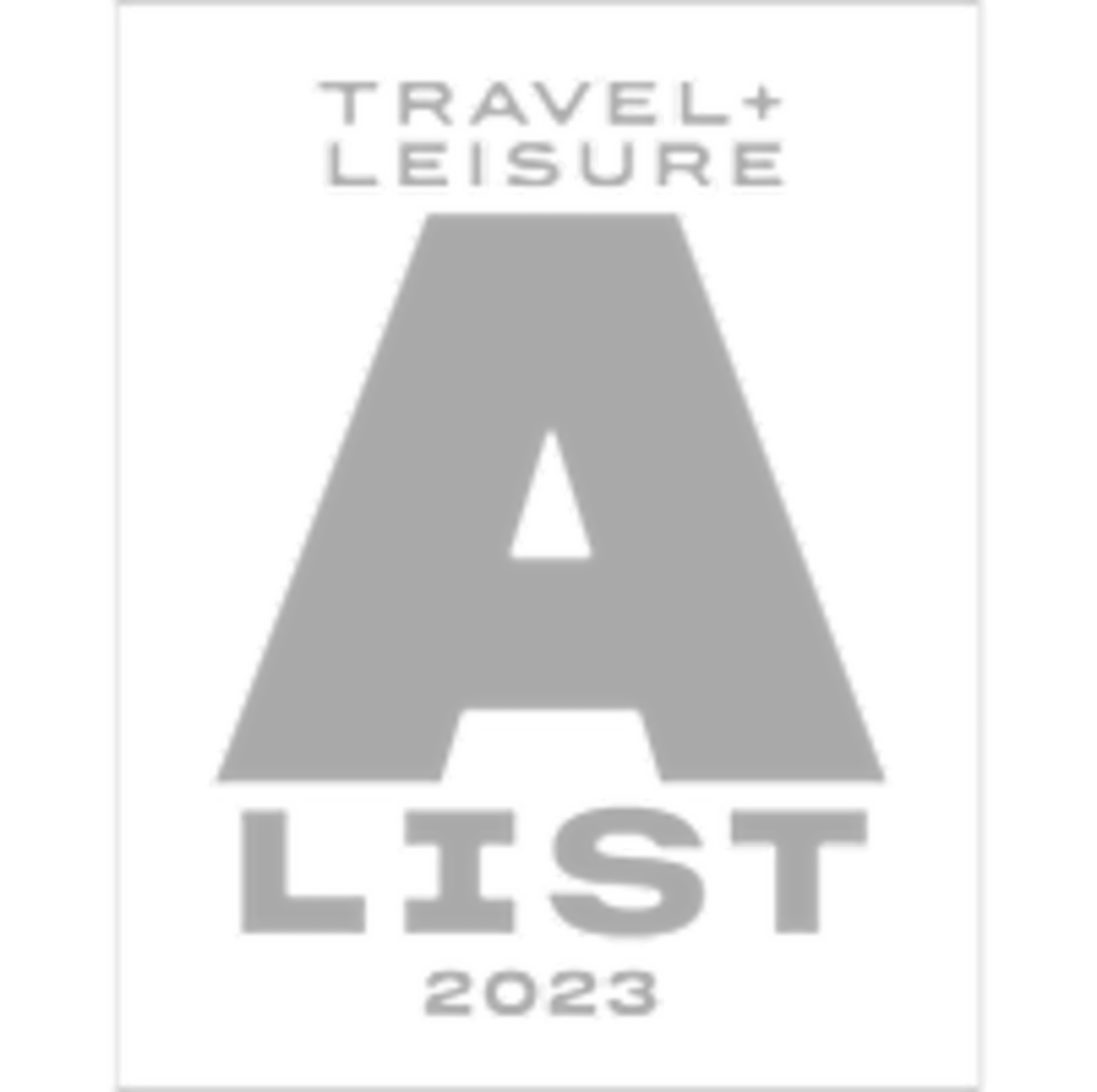 Travel + Lesure A List 2023