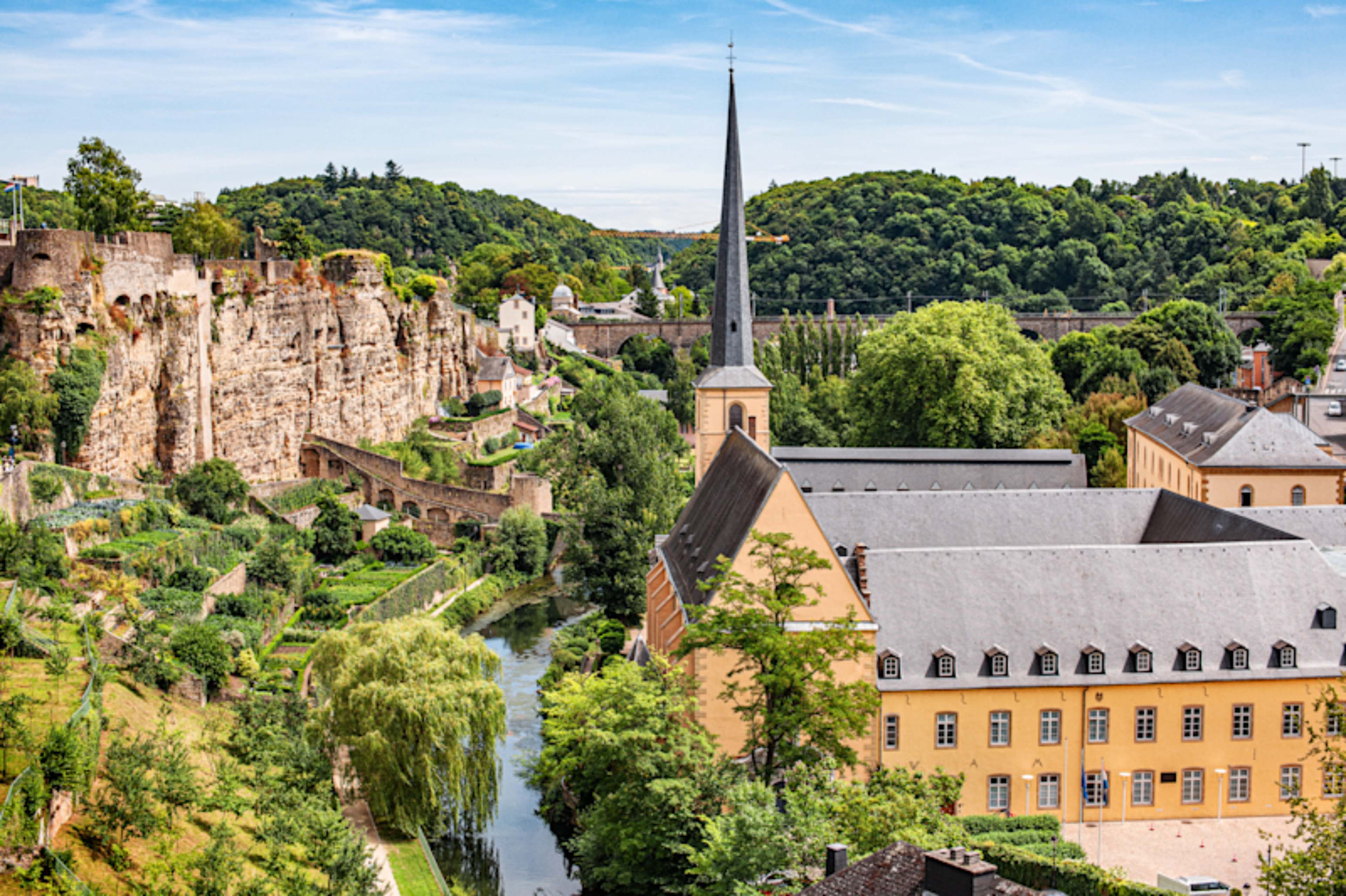 Paris, Luxembourg, Brussels
